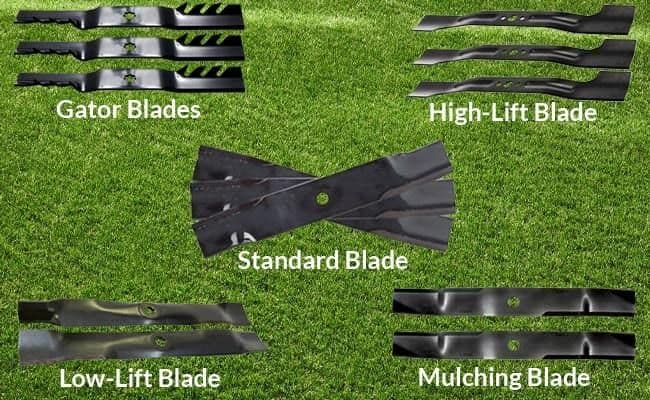 Different Types Of Mower Blades