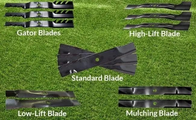 Different Types Of Mower Blades