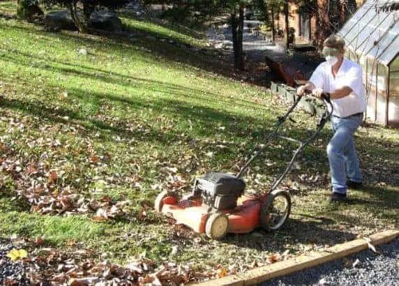 Can I Pick Up Leaves With a Lawnmower