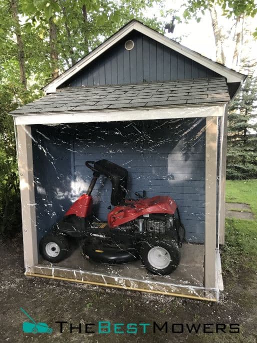 Lawn Mower Storage Ideas For Riding & Normal Mowers