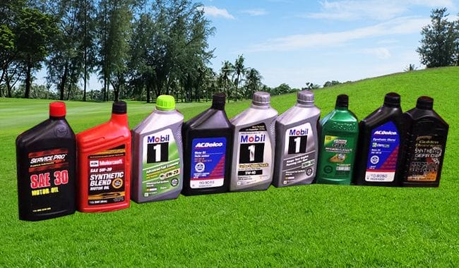 Type Of Lawnmower Oils Are There