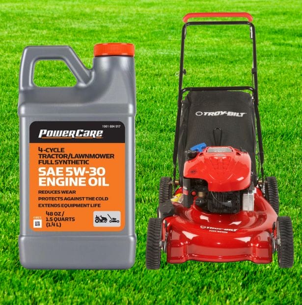 Can I Use Synthetic Oil In My Lawnmower