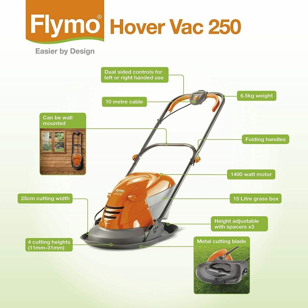 Flymo Hovervac 250 Review 9